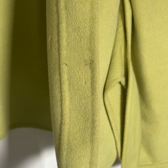 AUTH Vintage Valentino Green Cashmere Wool Front Tie Jacket | Made in Italy Sz 6 - Picture 12 of 17